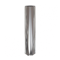 Tramo-recto-1000-mm-Línea-Doble-Pared-Inox.